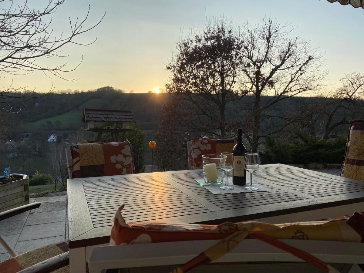 Ferienwohnung Im Vorbachtal Niederstetten Buitenkant foto